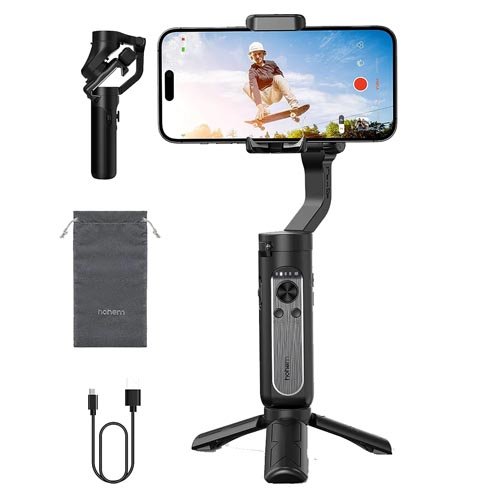 Hohem iSteady XE – 3 Axis Handheld Pocket Gimbal (Black)