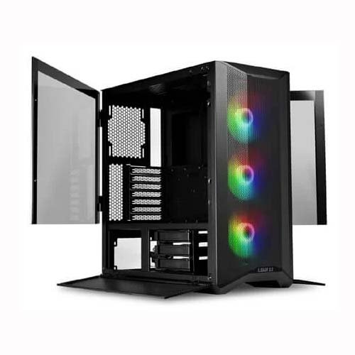 Lian Li Lancool II Mesh RGB Cabinet With USB Type-C Black G99-LAN2MRX-5IN