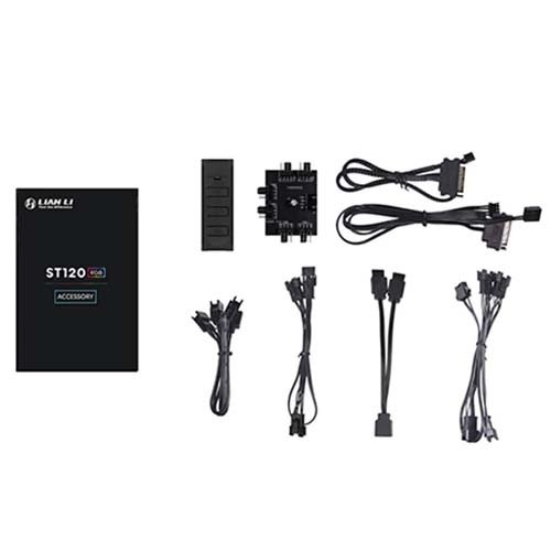 Lian Li ST120 White 120mm ARGB Cabinet Fan (Triple Pack) G99-ST1203W-IN