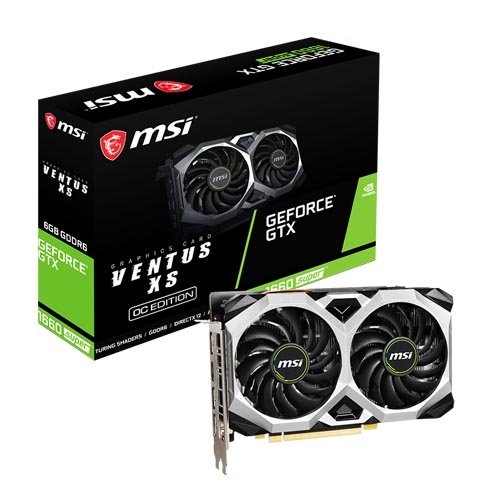 MSI GeForce GTX 1660 SUPER VENTUS XS OC Graphic Card 1 MSI GeForce GTX 1660 SUPER VENTUS XS OC Graphic Card