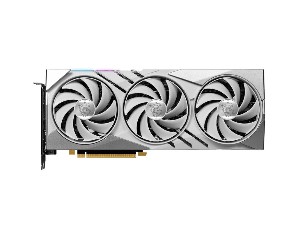 MSI GeForce RTX 4070 SUPER 12G GAMING X SLIM White Graphic Card