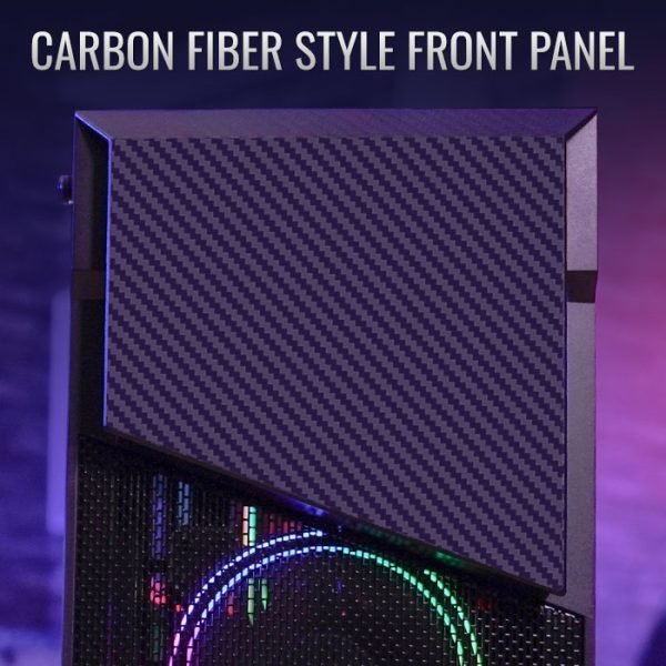 Aerocool Menace Saturn FRGB Mid Tower Cabinet