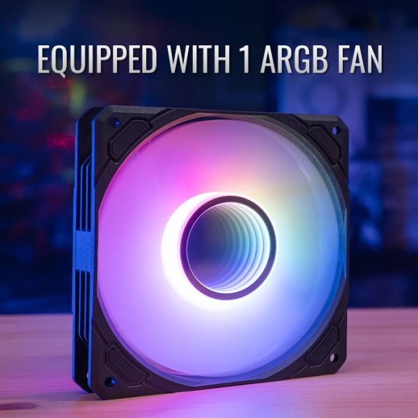 AeroCool Mirage L120 ARGB CPU Liquid Cooler (Black) MIRAGE-L120-ARGB-BLACK