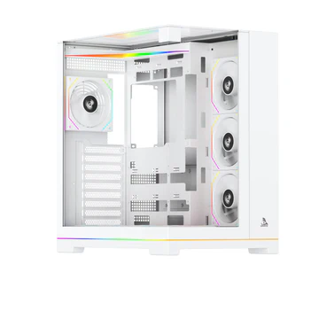 TAG Gamerz Supernova ARGB EATX Mid Tower Cabinet (White) TG-C-Supernova-W