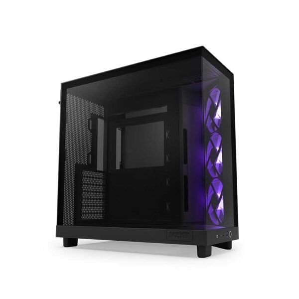 NZXT H6 Flow RBG ATX Mid Tower Cabinet Matte Black CC-H61FB-R1
