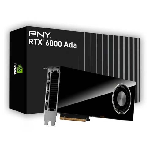 PNY NVIDIA Quadro RTX 6000 Ada 48GB Generation Graphics Card VCNRTX6000ADA-SB