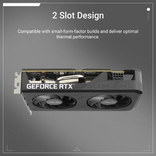 ASUS Dual GeForce RTX 5050 8GB GDDR6 OC Edition Graphic Card DUAL-RTX5050-O8G