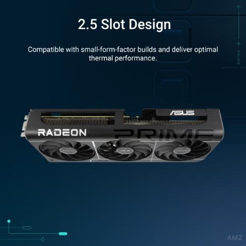 ASUS Prime Radeon RX 9060 XT 16GB GDDR6 OC Edition Graphic Card PRIME-RX9060XT-016G