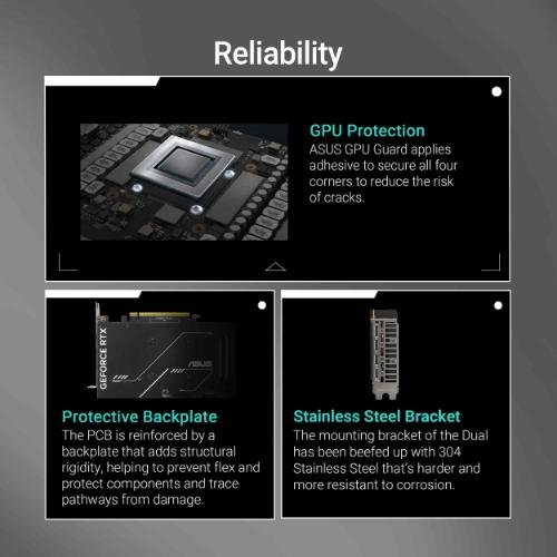 ASUS Dual GeForce RTX 5050 8GB GDDR6 OC Edition Graphic Card DUAL-RTX5050-O8G 4 ASUS Dual GeForce RTX 5050 8GB GDDR6 OC Edition Graphic Card DUAL-RTX5050-O8G