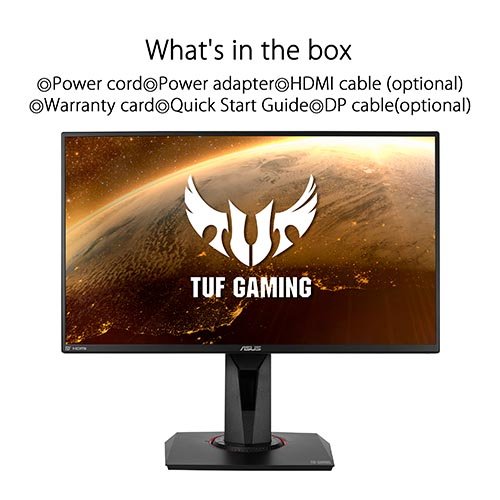 ASUS Tuf Gaming VG259QR 25 Inch Gaming Monitor (Adaptive Sync, 1ms Response Time, 165Hz, Frameless, FHD IPS Panel)