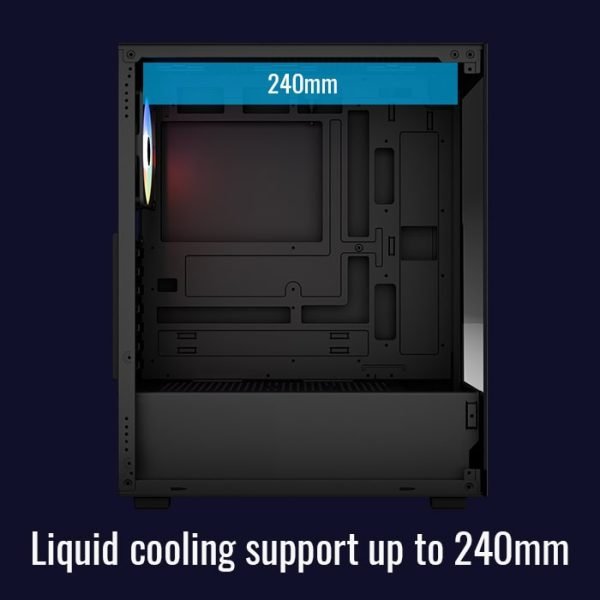 Aerocool Pivot Mid Tower Cabinet