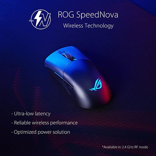 ASUS ROG Keris AimPoint Wireless Gaming Mouse (White) P709 ROG KERIS WL AIMPOINT/WHT