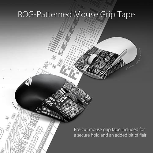 ASUS ROG Keris AimPoint Wireless Gaming Mouse (White) P709 ROG KERIS WL AIMPOINT/WHT
