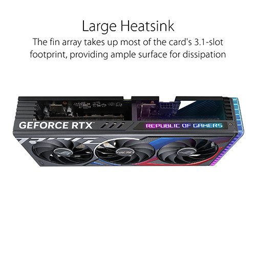 ASUS ROG Strix GeForce RTX 4060 OC Edition 8GB GDDR6 4060 Graphics Card ROG-STRIX-RTX4060-O8G-GAMING