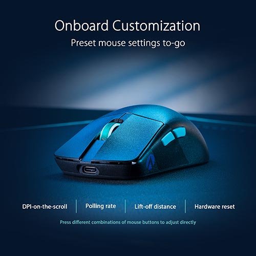 ASUS ROG Harpe Ace Aim Lab Edition Wireless Gaming Mouse P713 ROG HARPE ACE AIM LAB EDITION/BLK