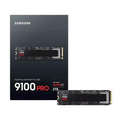 Samsung 9100 PRO 2TB PCIe Gen 5.0 NVMe M.2 SSD MZ-VAP2T0BW