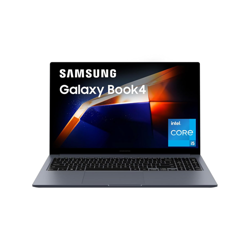Samsung Galaxy Book4 15.6 Intel Core i5 1335U Processor 16GB RAM 512GB SSD Intel Graphics Laptop NP754XGQ-LS1IN