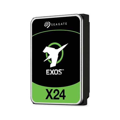 Seagate Exos X24 24TB 7200 RPM 512MB Cache 6GBs SATA Enterprise Internal Hard Drive ST24000NM002H