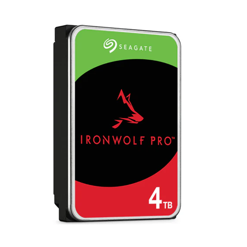 Seagate IronWolf Pro 4TB 256MB Cache 7200 RPM Enterprise NAS Internal Hard Drive ST4000NT001