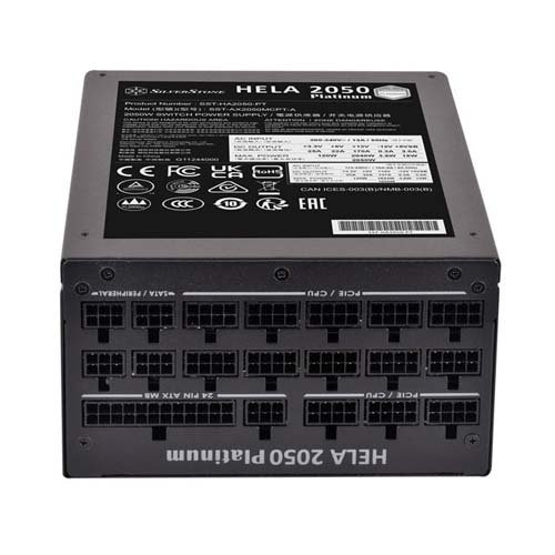 Silverstone HELA 2050 Platinum Cybernetics Platinum 2050W Fully Modular ATX Power Supply SST-HA2050-PT