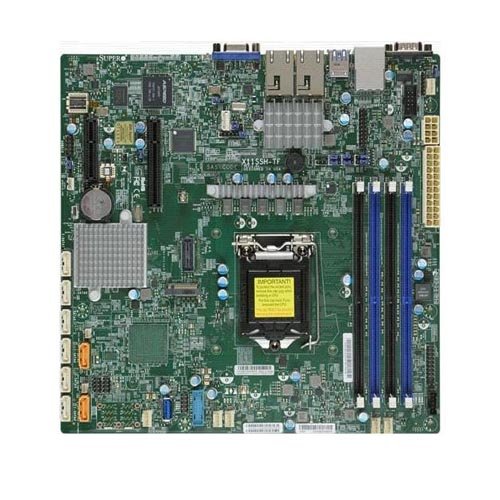 Supermicro X11SSH-TF Motherboard mATX f/ up to Xeon E3-1200v5 MBD-X11SSH-TF-O