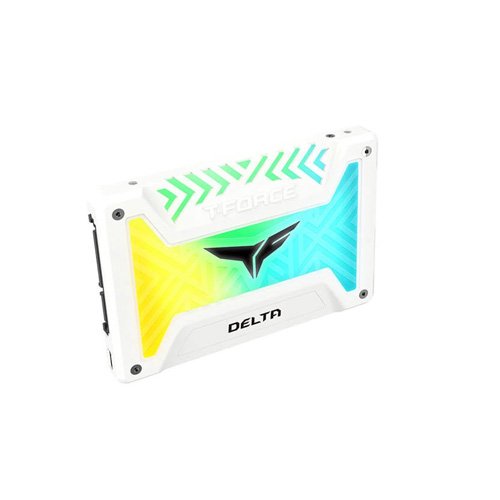 TeamGroup Delta RGB RGB 1TB White Internal SSD T253TR001T3C413