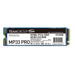 TeamGroup MP33 Pro 512GB M.2 NVMe Internal SSD TM8FPT512G0C101