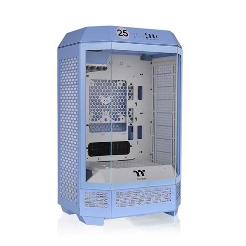 Thermaltake The Tower 300 Hydrangea Blue Micro Tower Cabinet CA-1Y4-00SFWN-00