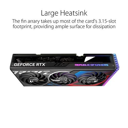 ASUS ROG Strix GeForce RTX 4070Ti 12GB GDDR6X Graphics Card