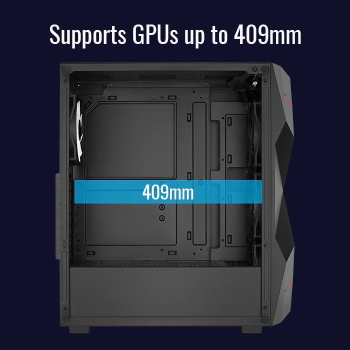 Aerocool Volcan Mid Tower Cabinet