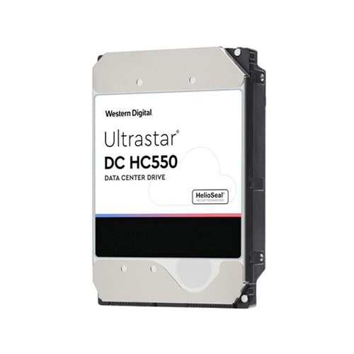 WD Ultrastar DC HC550 16TB SATA 6Gb/s Enterprise Hard Drive WUH721816ALE6L4