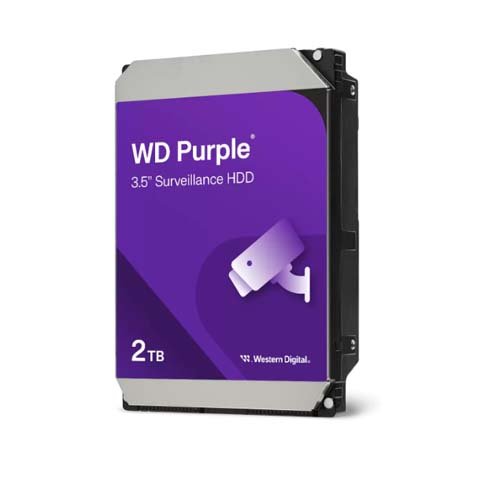 WESTERN DIGITAL PURPLE 2TB 175MBs SURVEILLANCE DESKTOP HARD DRIVE WD23PURZ 1 WESTERN DIGITAL PURPLE 2TB 175MBs SURVEILLANCE DESKTOP HARD DRIVE WD23PURZ