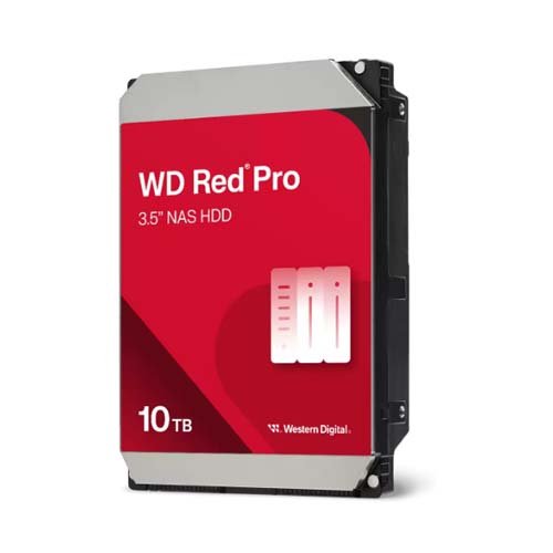 Western Digital Red Pro 10TB 3.5 inch 7200 RPM 512MB Cache NAS Internal Hard Drive WD103KFBX