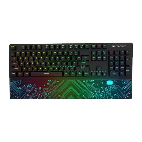 Zebronics Max Chroma Wired Gaming Keyboard (Mechanical)