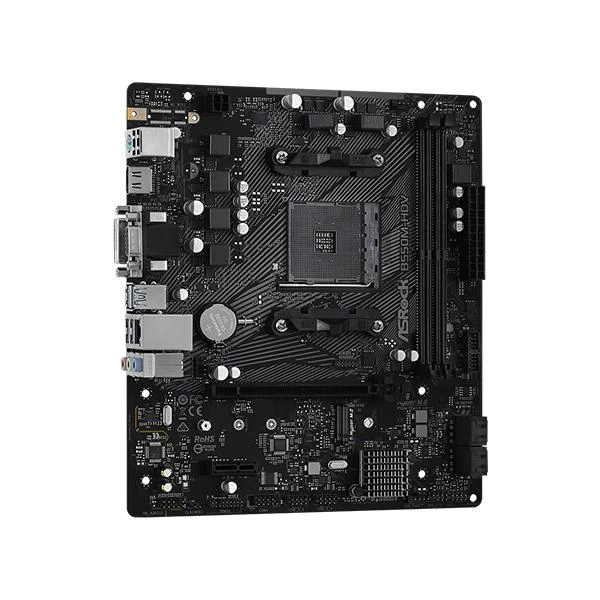 ASRock B550M-HDV Motherboard (AMD Socket AM4/3rd Gen Ryzen Series CPU/Max 64GB DDR4 4600MHz Memory)