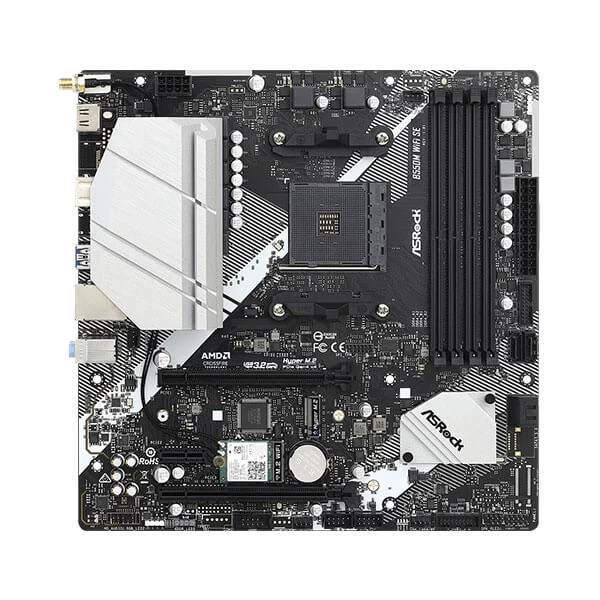 ASRock B550M WiFi SE AMD Motherboard