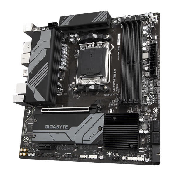 Gigabyte B650M DS3H DDR5 AM5 AMD Motherboard