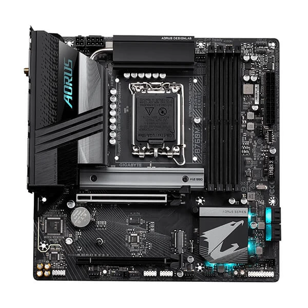 Gigabyte B760M Aorus Pro AX (Wi-Fi) DDR5 Intel LGA 1700 Motherboard