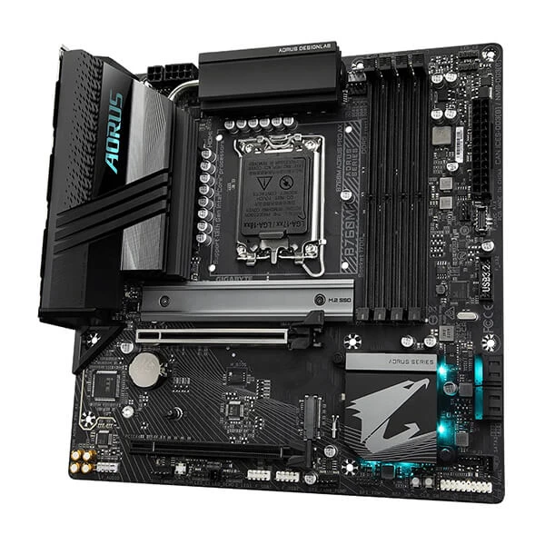 Gigabyte B760M Aorus Pro AX (Wi-Fi) DDR5 Intel LGA 1700 Motherboard
