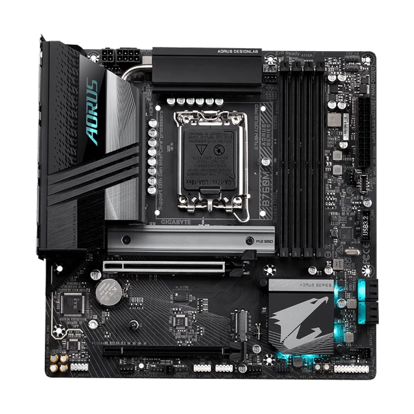 Gigabyte B760M Aorus Pro DDR5 Intel LGA 1700 Motherboard