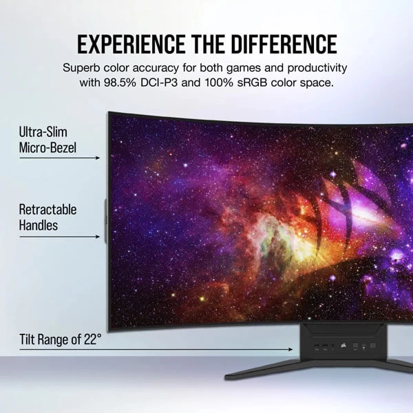 Corsair Xeneon Flex 45-Inch Bendable Gaming Monitor 45WQHD240