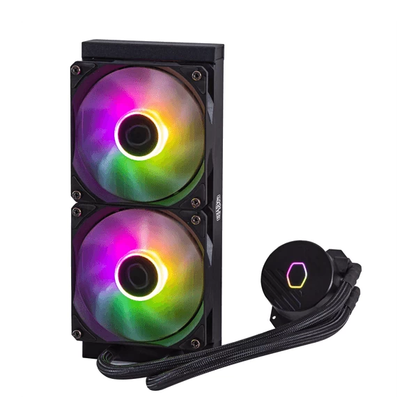 Cooler Master MasterLiquid ML240L Core ARGB 240mm CPU Liquid Cooler (Black) MLW-D24M-A18PZ-R1