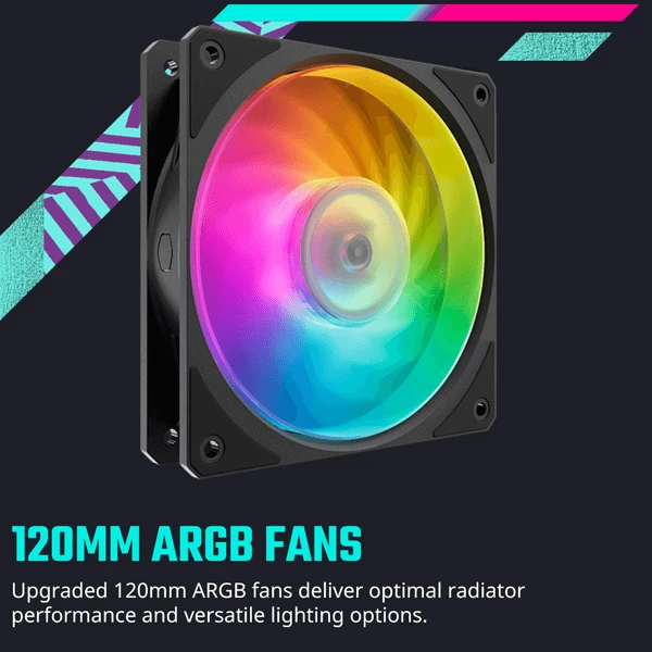 Cooler Master MasterLiquid ML240L Core ARGB 240mm CPU Liquid Cooler (Black) MLW-D24M-A18PZ-R1