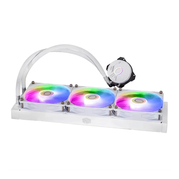 Cooler Master MasterLiquid ML360L Core ARGB 360mm CPU Liquid Cooler (White) MLW-D36M-A18PZ-RW