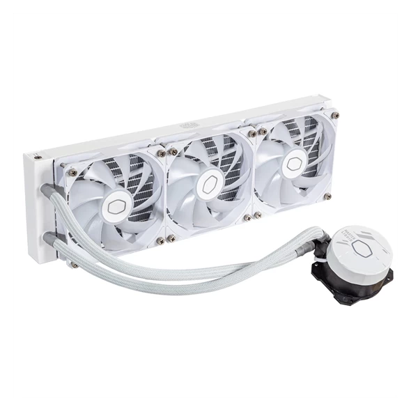 Cooler Master MasterLiquid ML360L Core ARGB 360mm CPU Liquid Cooler (White) MLW-D36M-A18PZ-RW