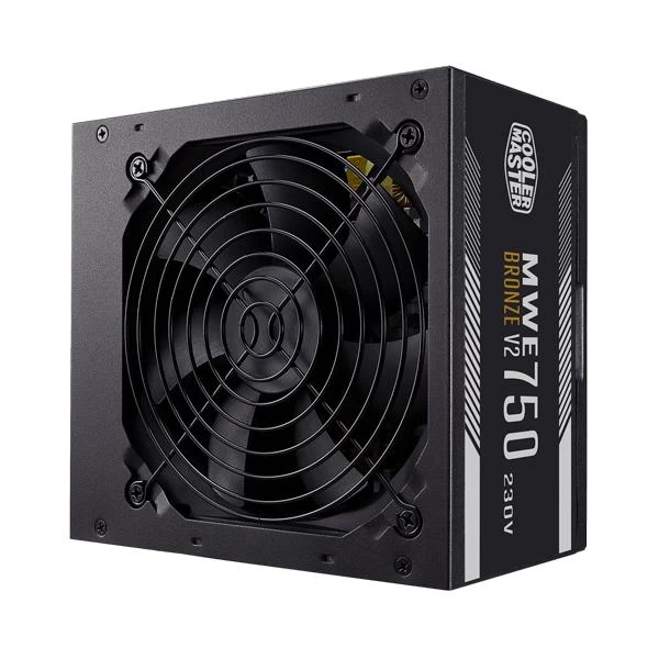 Cooler Master MWE 750 Bronze V2 80 Plus Bronze 750W Non Modular Power Supply MPE-7501-ACABW-BIN
