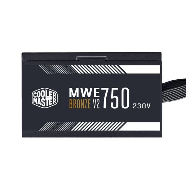 Cooler Master MWE 750 Bronze V2 80 Plus Bronze 750W Non Modular Power Supply MPE-7501-ACABW-BIN