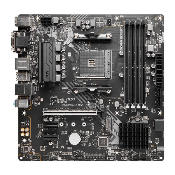 MSI PRO B550M-P GEN3 AMD B550 Chipset Motherboard