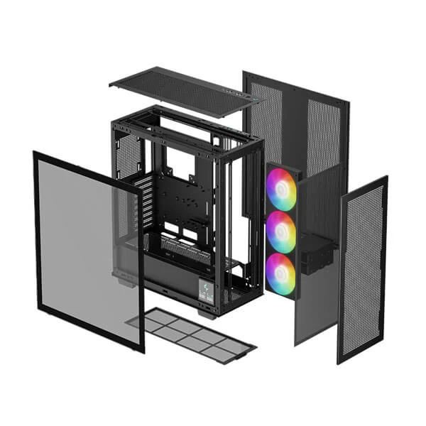 DeepCool Morpheus ARGB (E-ATX) Full Tower Cabinet (Black) R-MORPHEUS-BKAPA1-G-1