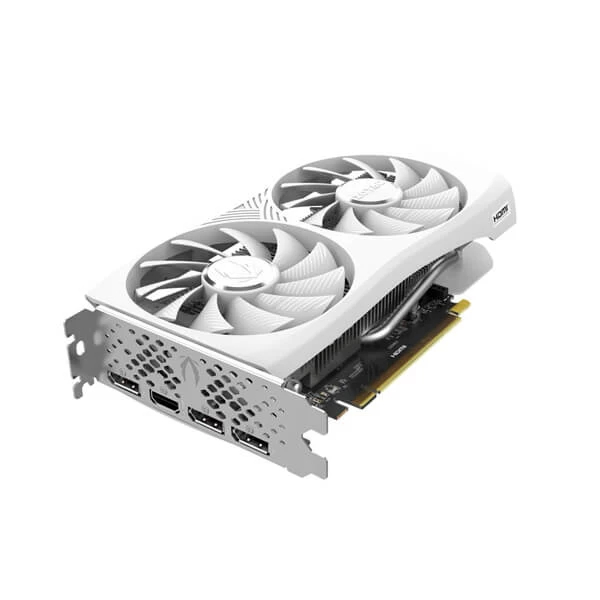 Zotac Gaming GeForce RTX 4060 8GB Twin Edge OC White Graphic card ZT-D40600Q-10M
